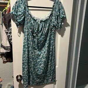 Off shoulder Floral dress from SHEIN size 1X